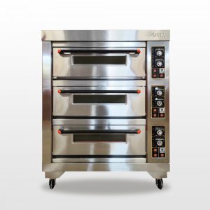 electric pizza oven 3deck 9 tray