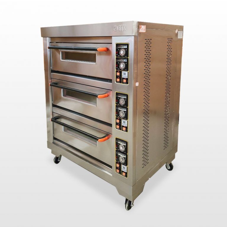 Electric Pizza Oven 3 Deck 6 Tray - Gambar 2