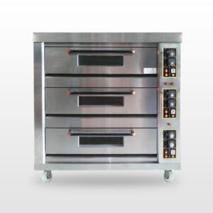 Gas Oven 3 Deck 9 Tray W/ Steam