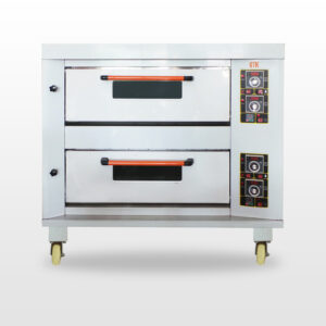 New Model Gas Oven 2 Deck 4 Tray W/ Protection Film