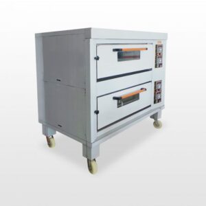 New Model Gas Oven 2 Deck 4 Tray W/ Protection Film