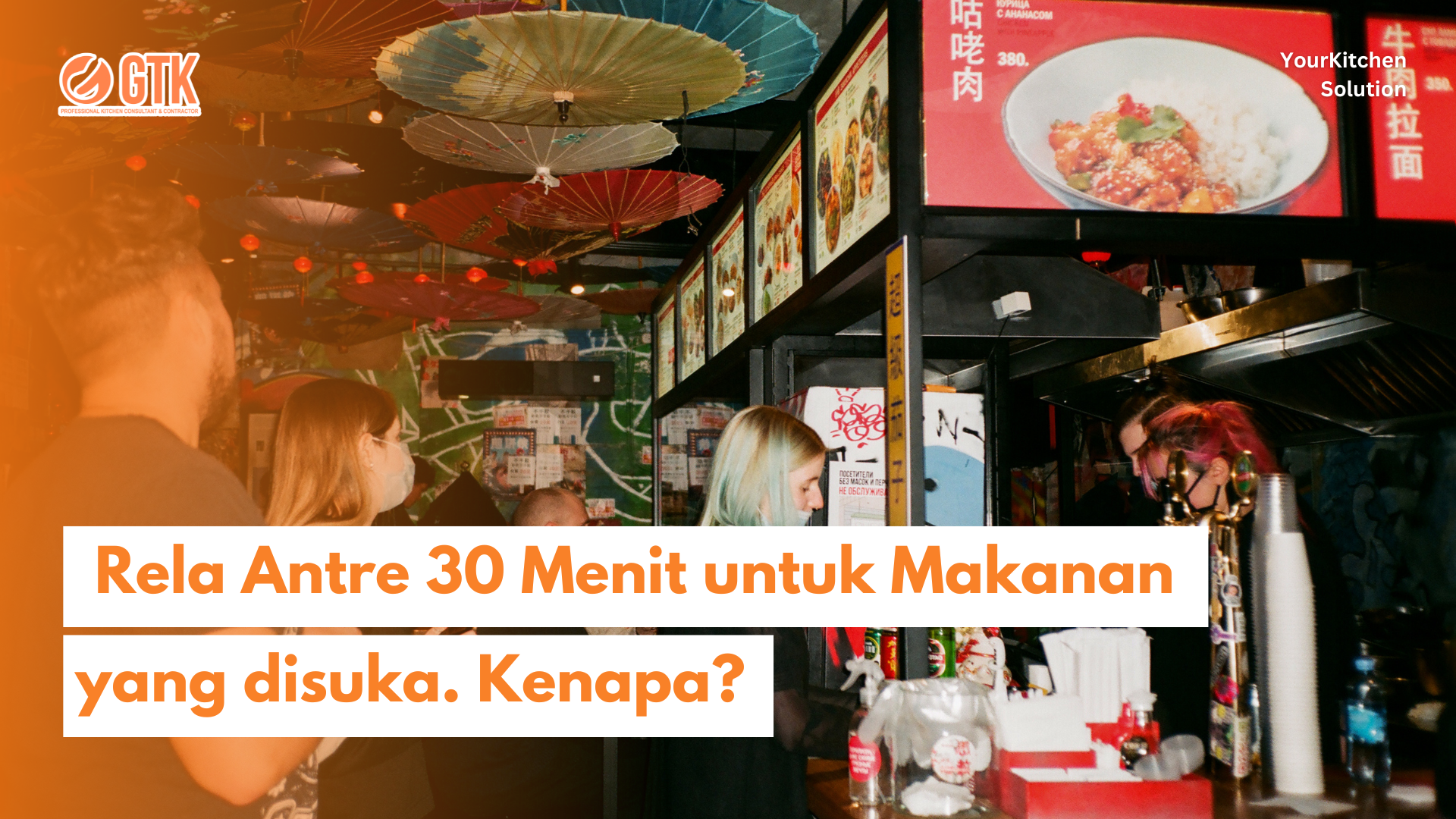 Read more about the article Rela Antre 30 Menit untuk Makanan yang disuka. Kenapa?